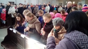Występ zespołu flażoletowego w łódzkiej parafii