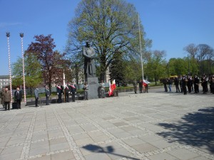 Uroczystość 82 rocznicy śmierci Józefa Piłsudskiego