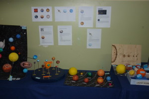 Wystawa prac plastycznych o Układzie Słonecznym