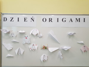 Dzień Origami w klasie II b