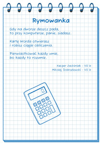 Matematyczno-informatyczne rymowanki