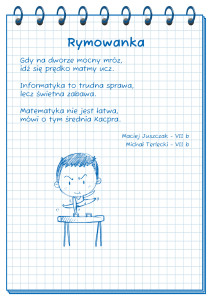 Matematyczno-informatyczne rymowanki