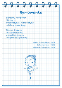 Matematyczno-informatyczne rymowanki