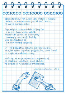 Matematyczno-informatyczne rymowanki